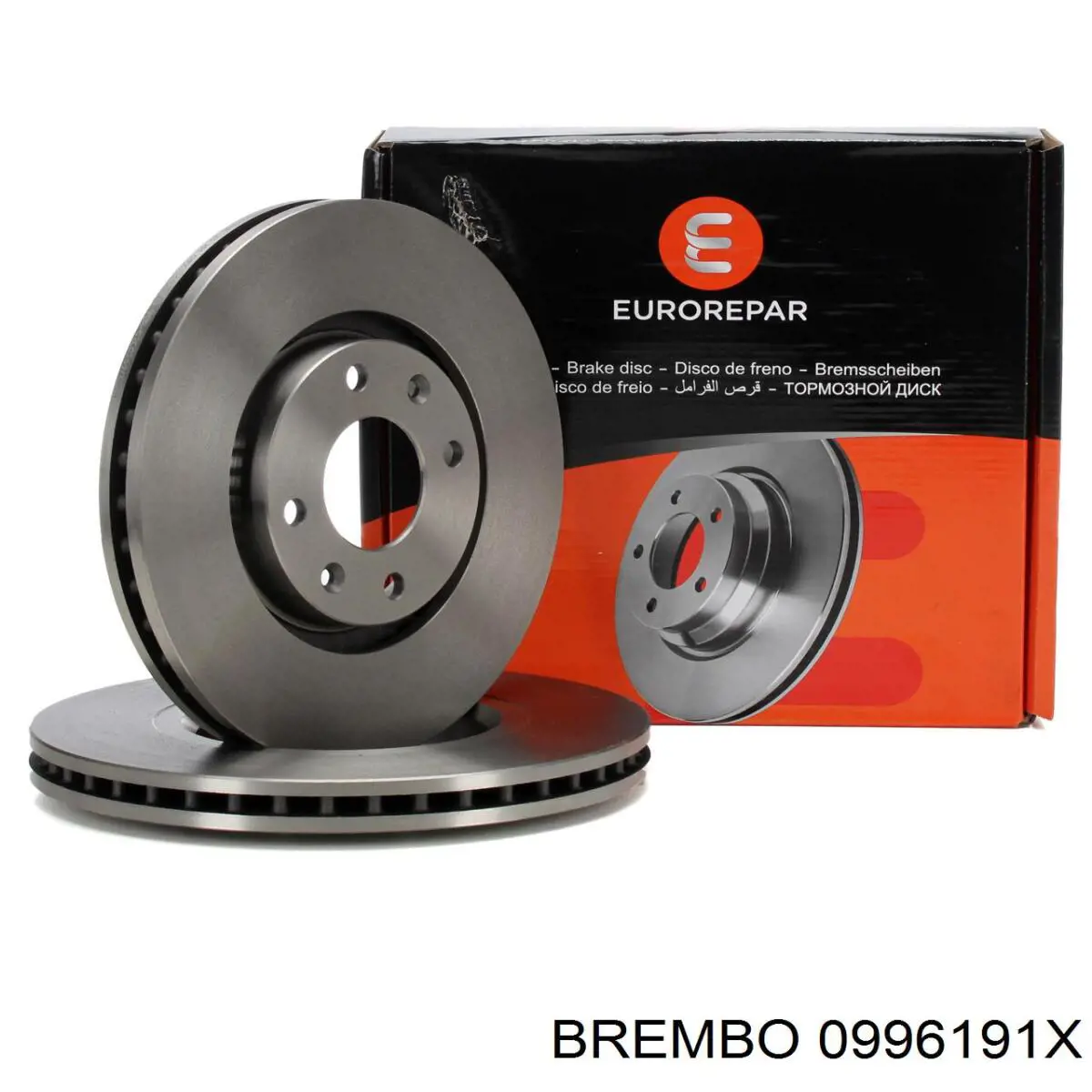 Тормоз дисковый передний Brembo 0996191X цена, от 52.19 USD