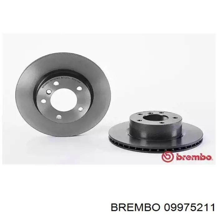 Передние тормозные диски 09975211 Brembo