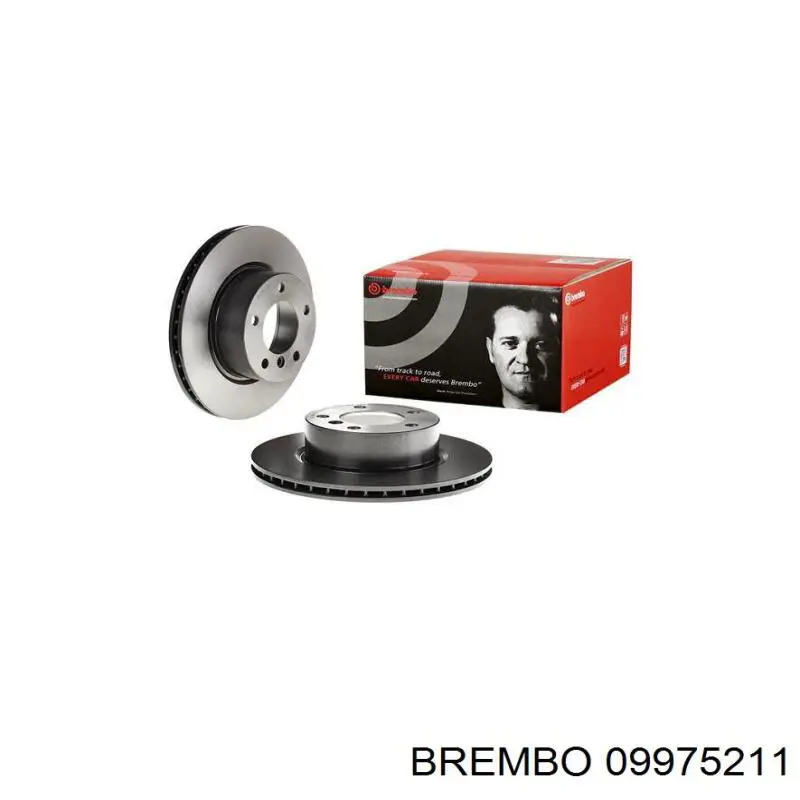 Передние тормозные диски 09975211 Brembo