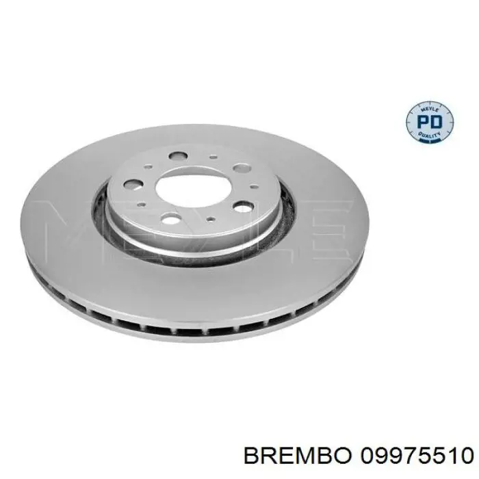 Купить 09975510 Brembo Ротор тормозной