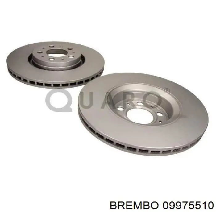 Передние тормозные диски 09975510 Brembo