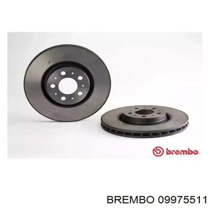 Передние тормозные диски 09975511 Brembo