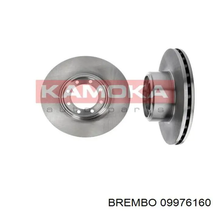 Тормозные диски 09976160 Brembo