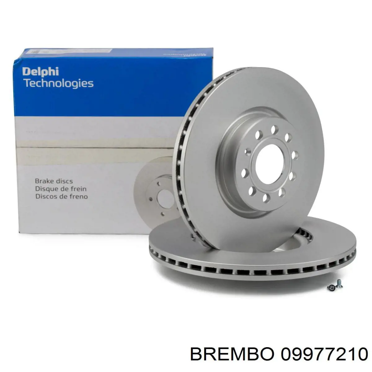 09977210 Brembo диск тормозной передний