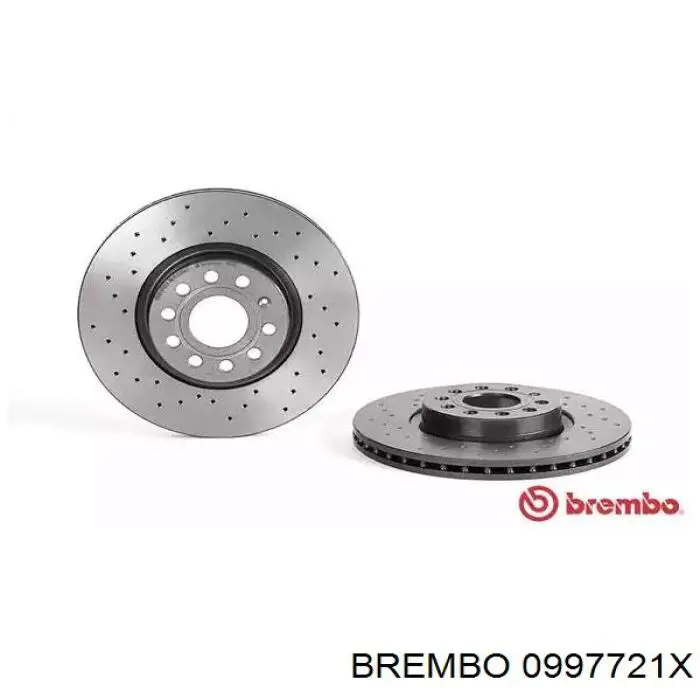 09.9772.1X Brembo диск тормозной передний