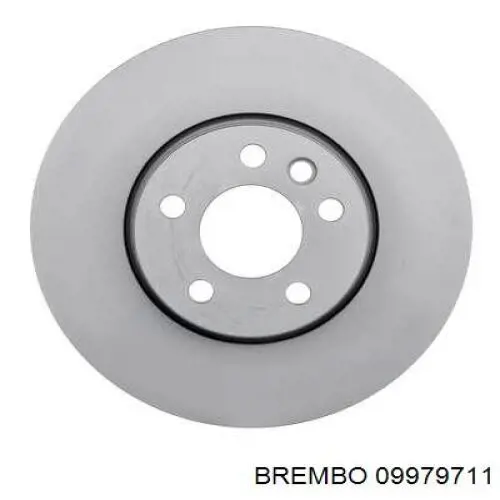 Передние тормозные диски 09979711 Brembo