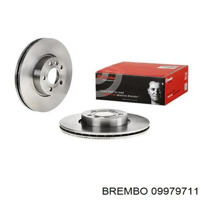 Передний тормозной диск Brembo 09979711