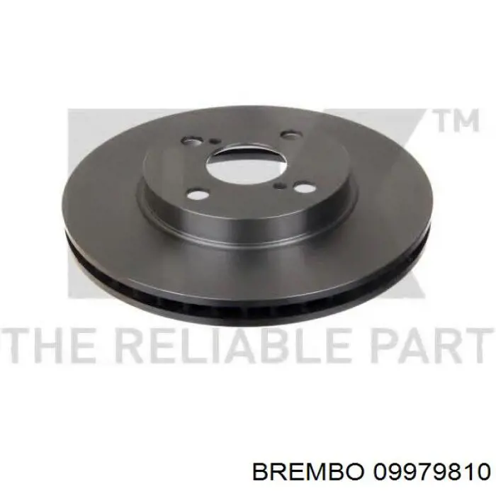 Тормоз дисковый передний Brembo 09979810 цена, от 34.48 USD