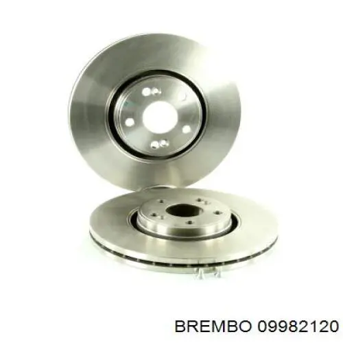09982120 Brembo диск тормозной передний