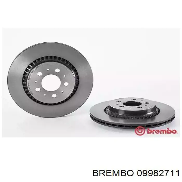 Тормозные диски 09982711 Brembo