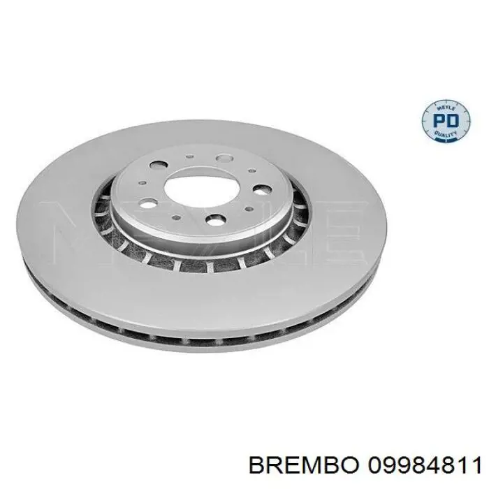 09.9848.11 Brembo disco do freio dianteiro