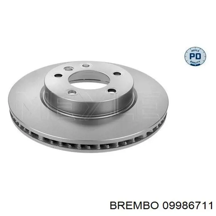 09986711 Brembo диск тормозной передний