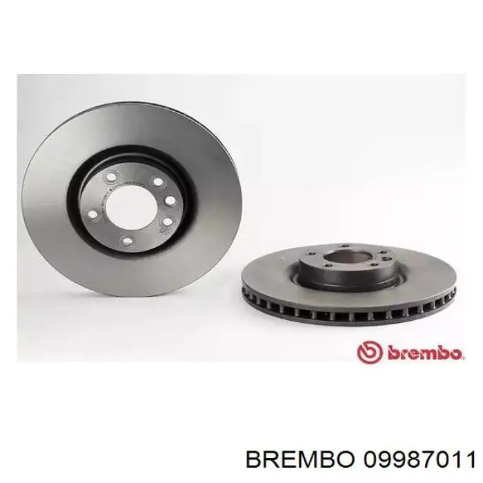 09.9870.11 Brembo диск тормозной передний