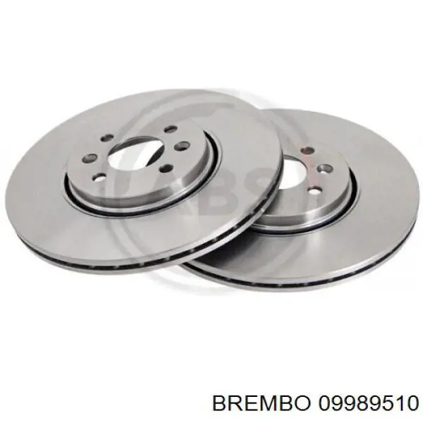 09989510 Brembo Диск тормозной передний