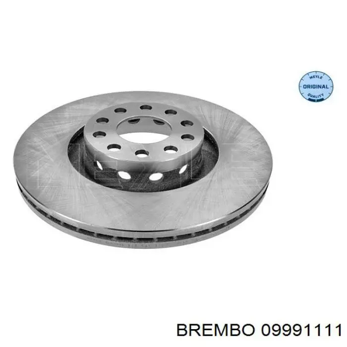 Передние тормозные диски 09991111 Brembo