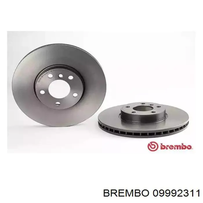 09.9923.11 Brembo диск тормозной передний