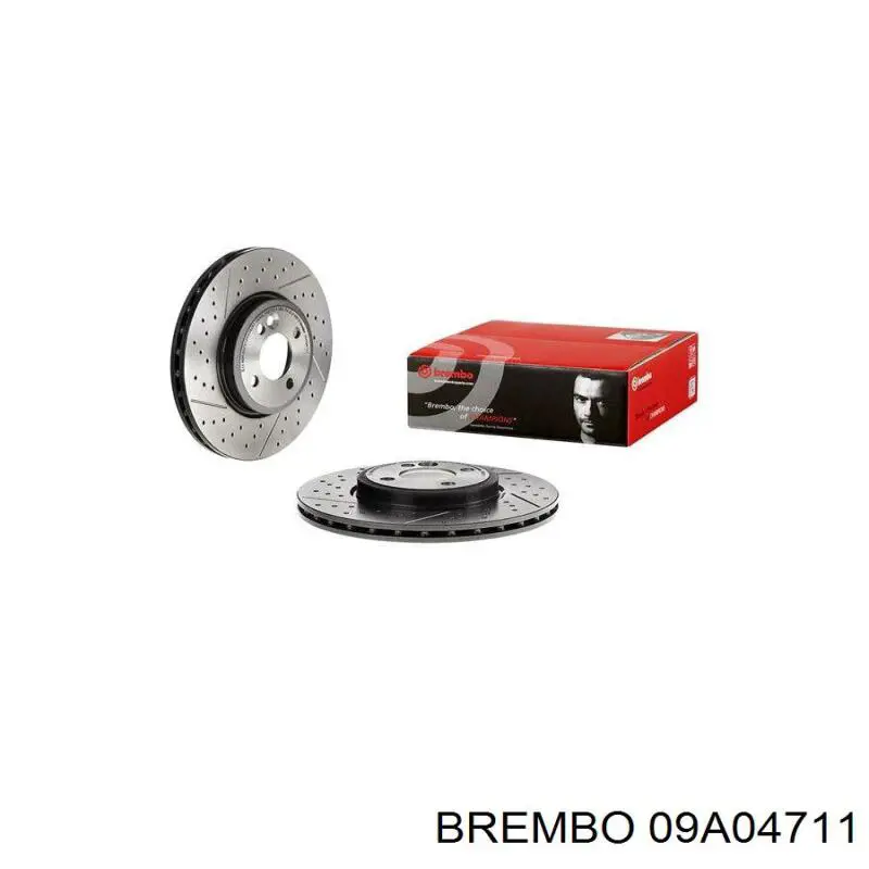 Купить 09A04711 Brembo Ротор тормозной