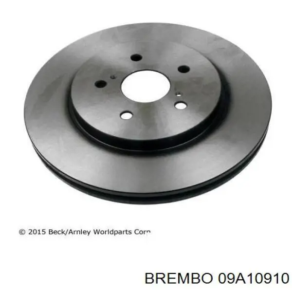 Передний тормозной диск Brembo 09A10910