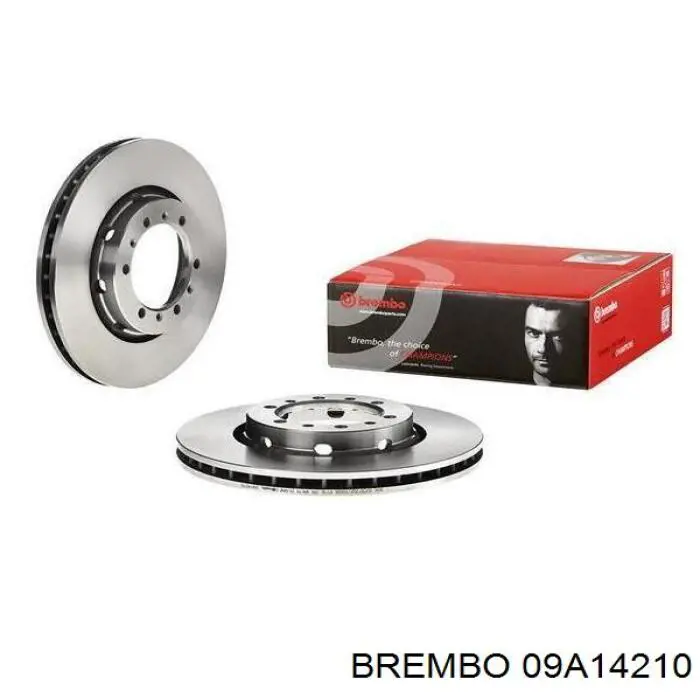 Передние тормозные диски 09A14210 Brembo