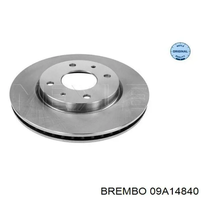 Передние тормозные диски 09A14840 Brembo