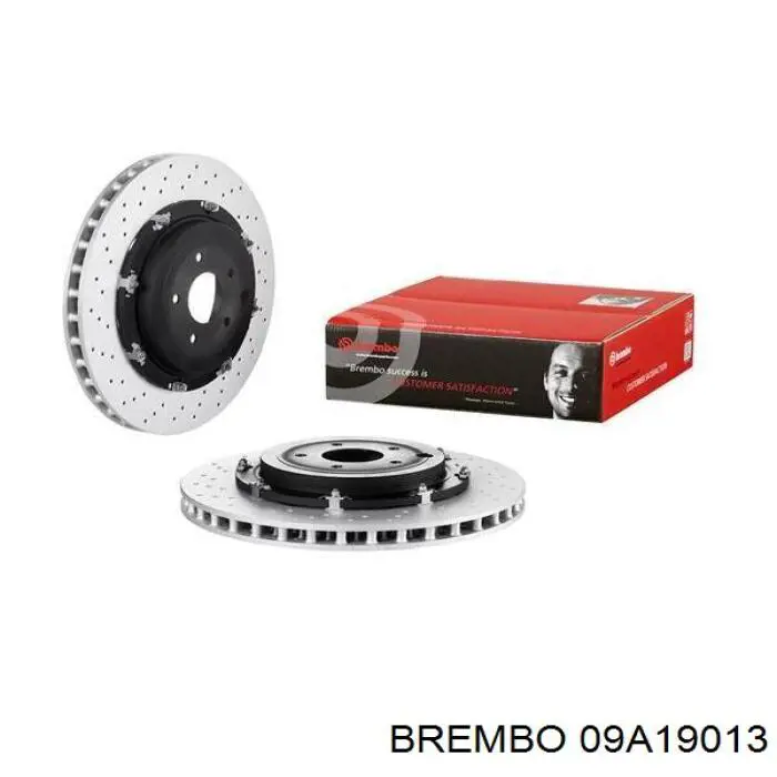 Тормозные диски 09A19013 Brembo
