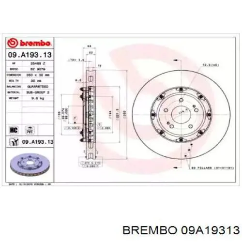 Тормоз дисковый передний Ashika 6005550 цена, от 127.55 USD