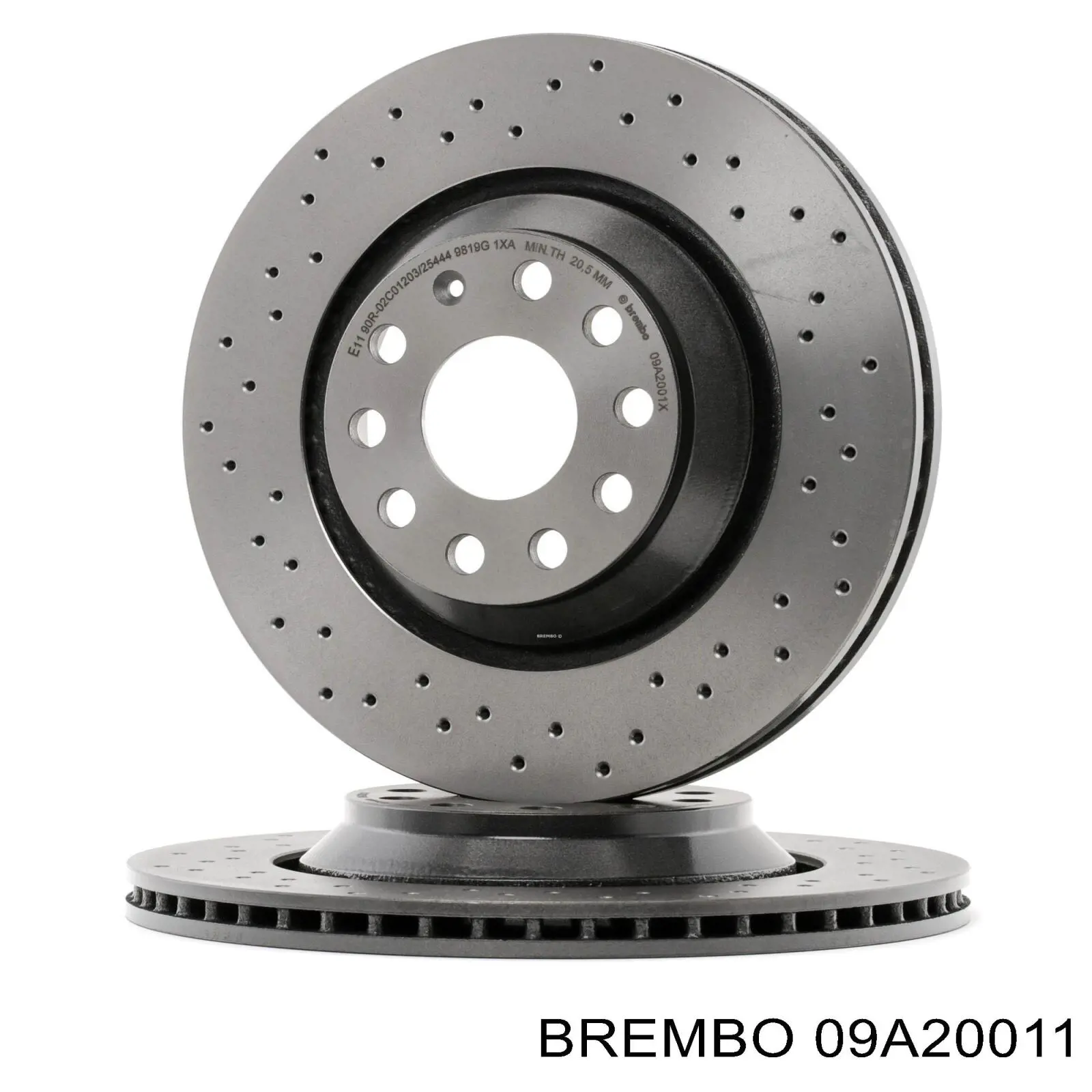 Купить 09A20011 Brembo Диск тормозной задний