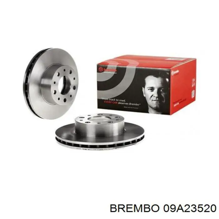 09.A235.20 Brembo disco do freio dianteiro