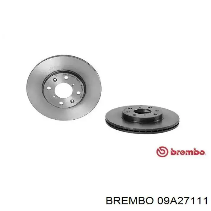 09A27111 Brembo disco do freio dianteiro