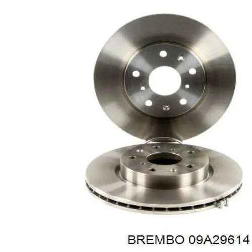 Передние тормозные диски 09A29614 Brembo