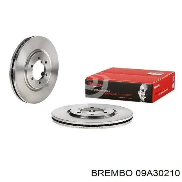 09A30210 Brembo disco do freio dianteiro