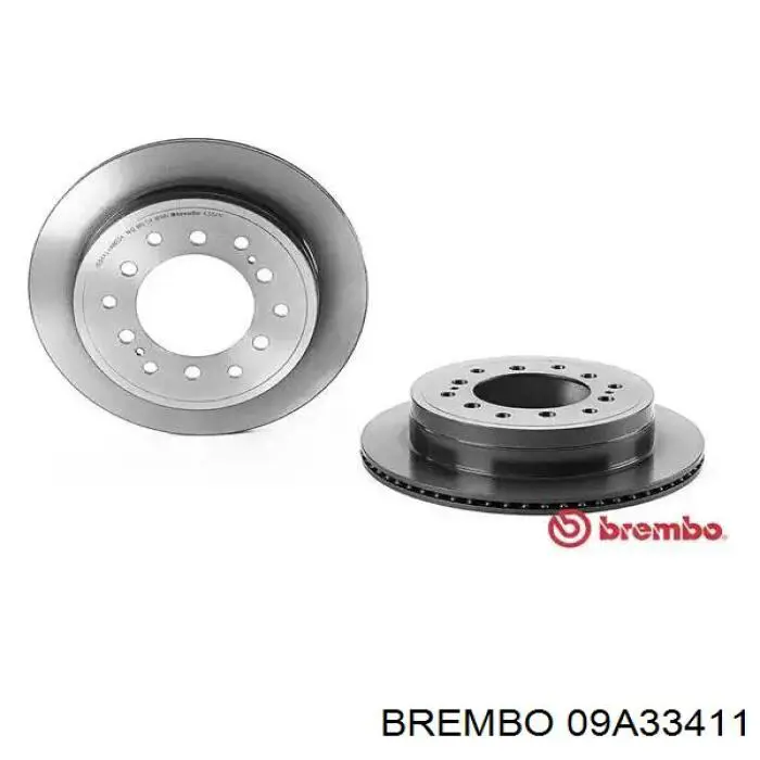 Тормозные диски 09A33411 Brembo