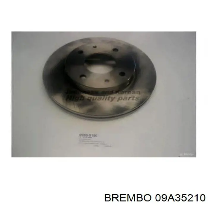 Передний тормозной диск Brembo 09A35210