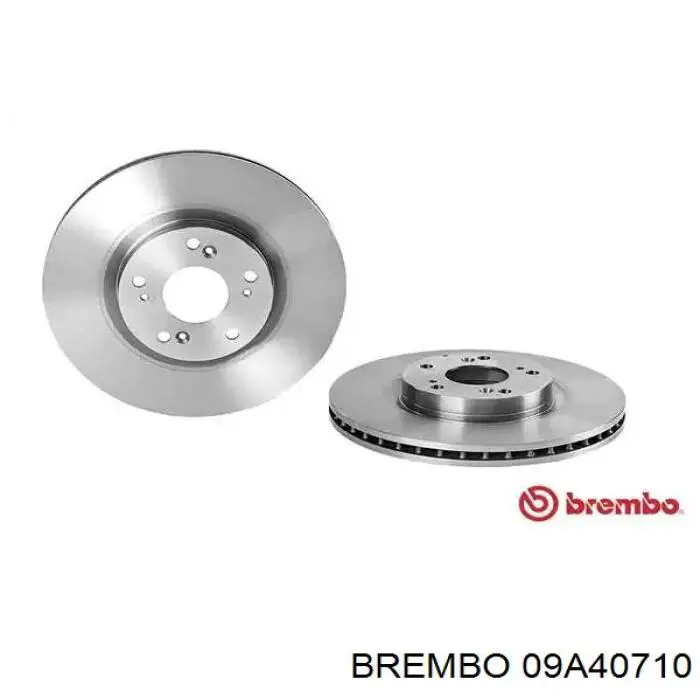 09A40710 Brembo disco do freio dianteiro