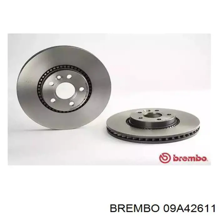 Передние тормозные диски 09A42611 Brembo