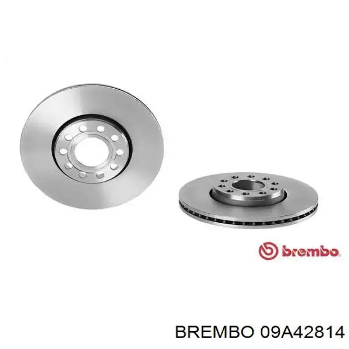 09A42814 Brembo диск тормозной передний