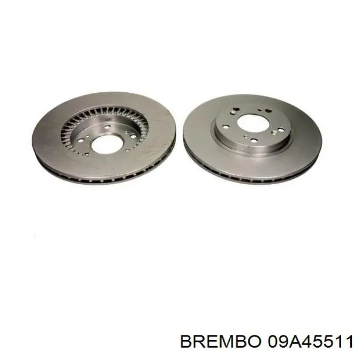 Передние тормозные диски 09A45511 Brembo