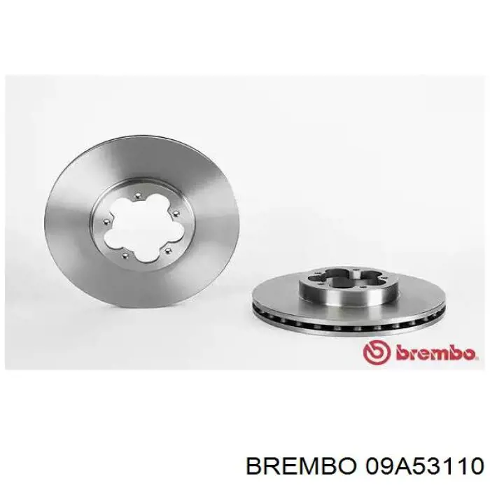 09A53110 Brembo диск тормозной передний