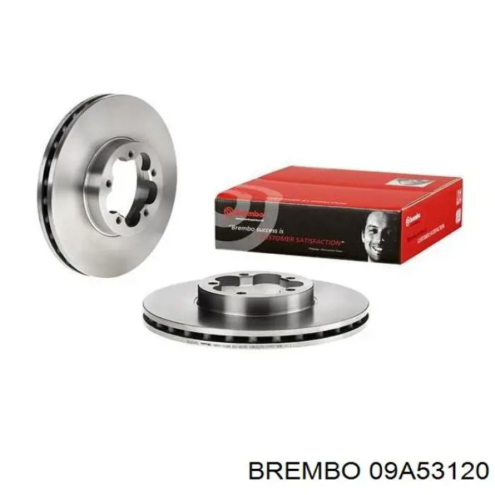 09A53120 Brembo диск тормозной передний