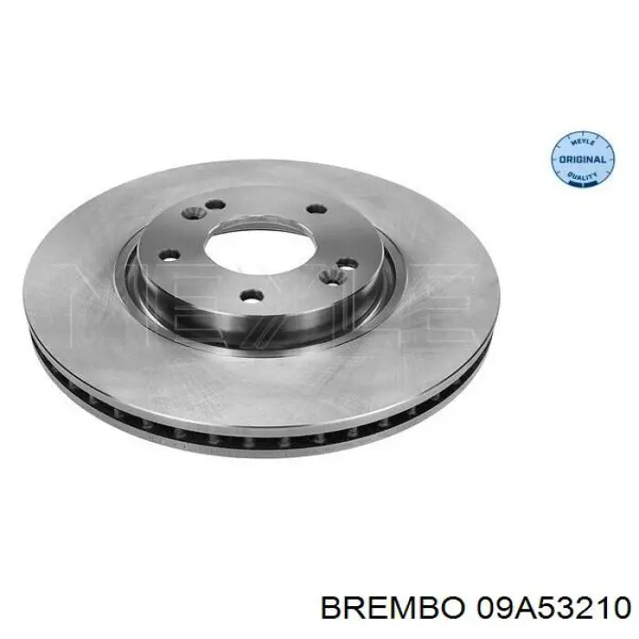 09A53210 Brembo Диск тормозной передний