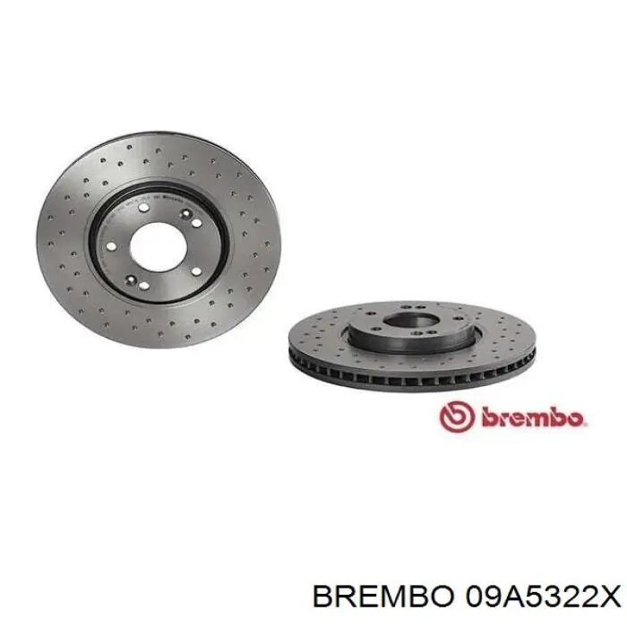 Передние тормозные диски 09A5322X Brembo