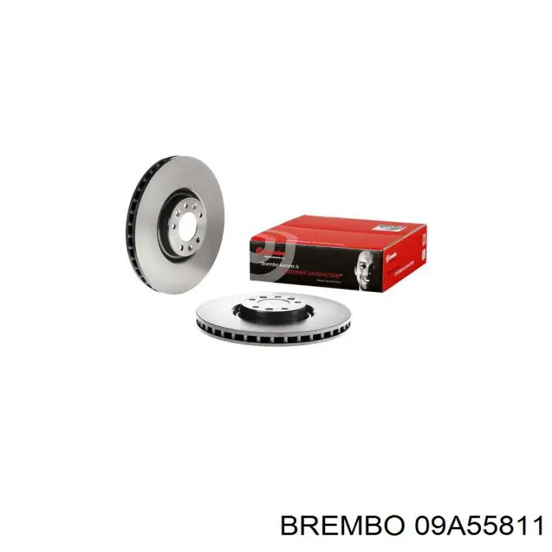 09.A558.11 Brembo диск тормозной передний