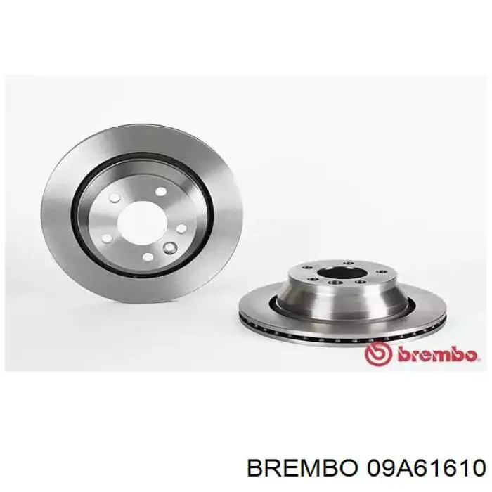 09A61610 Brembo диск тормозной задний
