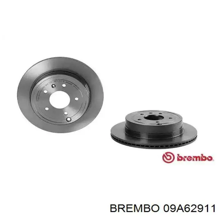 Тормозные диски 09A62911 Brembo