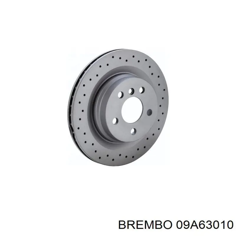 Передние тормозные диски 09A63010 Brembo