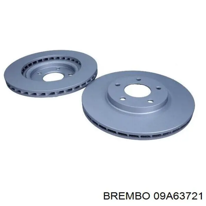 Передние тормозные диски 09A63721 Brembo