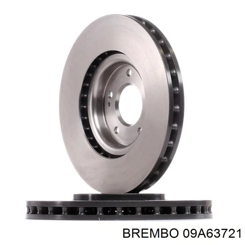 09A63721 Brembo Диск тормозной передний