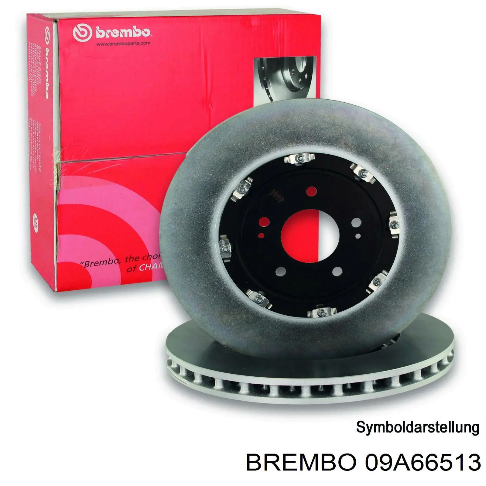 Передний тормозной диск Brembo 09A66523