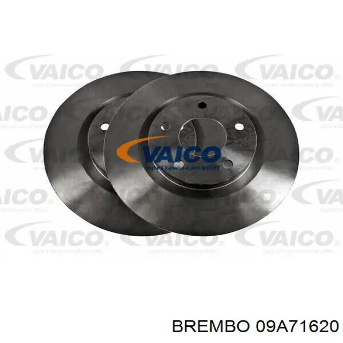 Тормоз дисковый передний Brembo 09A71620 цена, от 55.65 USD