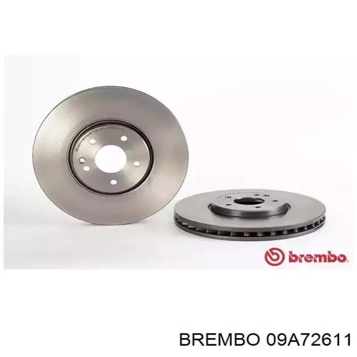 09.A726.11 Brembo диск тормозной передний